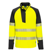 PW3 Hi-Vis 1/4 Zip Sweatshirt - YBRR