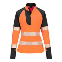 Women's Hi-Vis 1/4 Zip Sweatshirt | PW3 T173