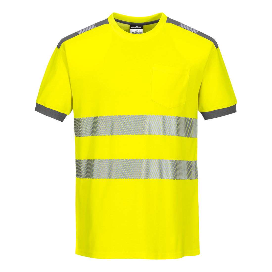 PW3 Hi-Vis Cotton Comfort T-Shirt S/S - YGY