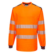 PW3 Hi-Vis Cotton Comfort T-Shirt L/S - ONRR