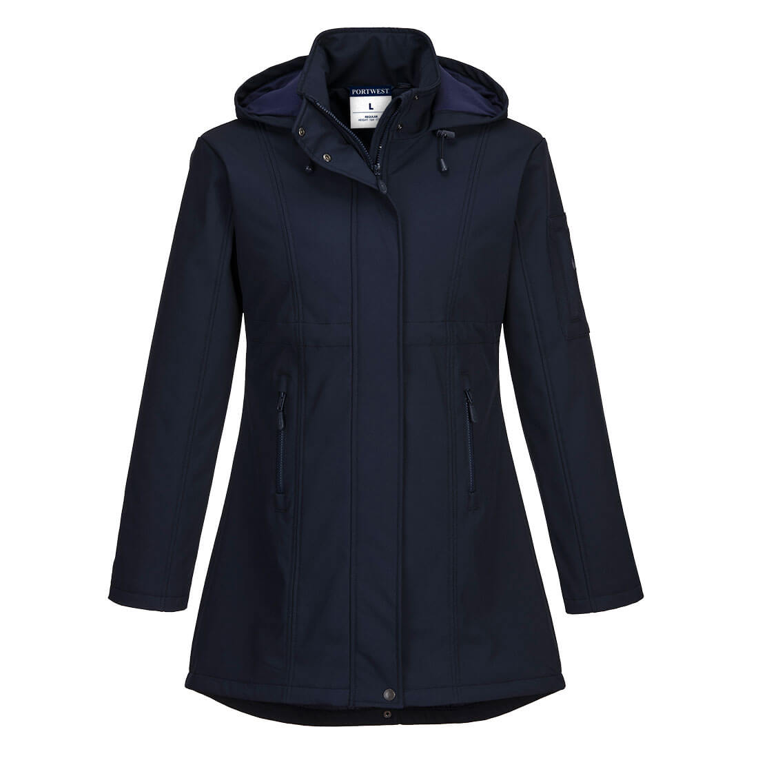 Carla Women's Hooded Softshell Jacket (3L) - NARR