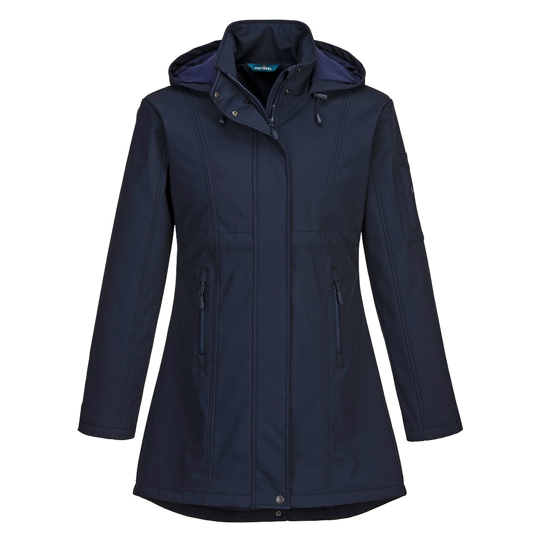 Carla Women's Hooded Softshell Jacket (3L) - NVRR