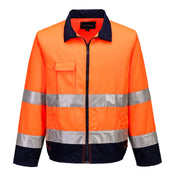 Madrid Hi-Vis Contrast Bomber Jacket - ONRR