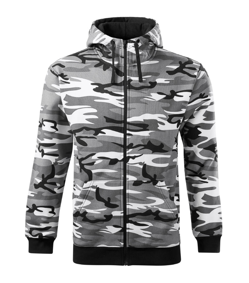 Camo Zipper - camouflage gray