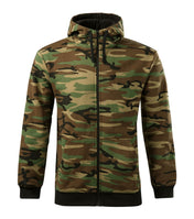 Camo Zipper - camouflage brown
