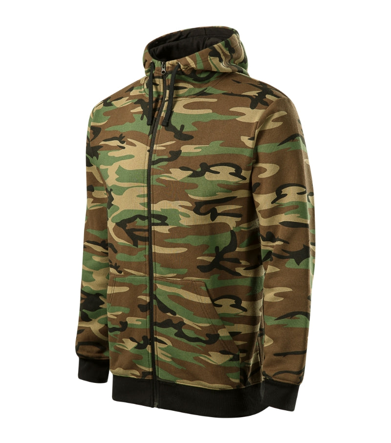 Camo Zipper - camouflage brown