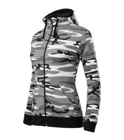 Camo Zipper - camouflage gray