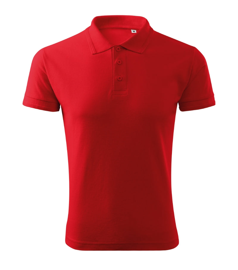 Pique Polo Free - red