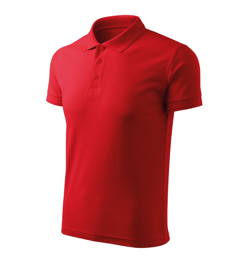 Pique Polo Free - red