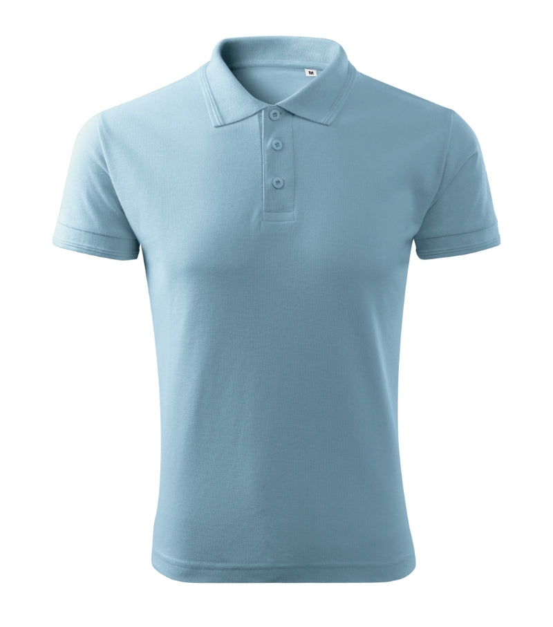 Pique Polo Free - sky blue