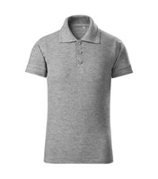 Pique Polo Free - dark gray melange