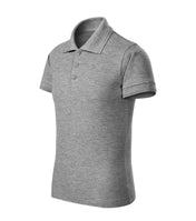 Pique Polo Free - dark gray melange