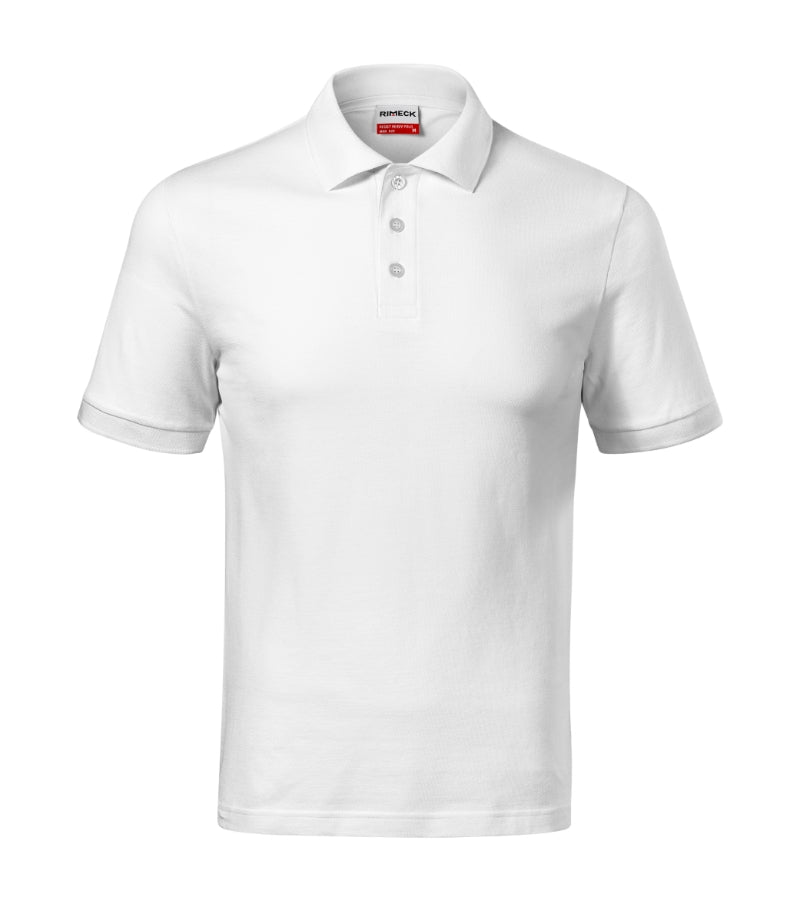 Resist Heavy Polo - white