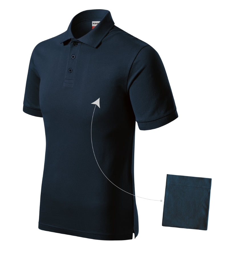 Resist Heavy Polo - navy blue