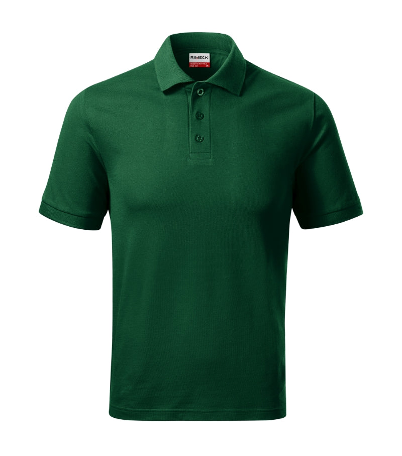 Resist Heavy Polo - bottle green