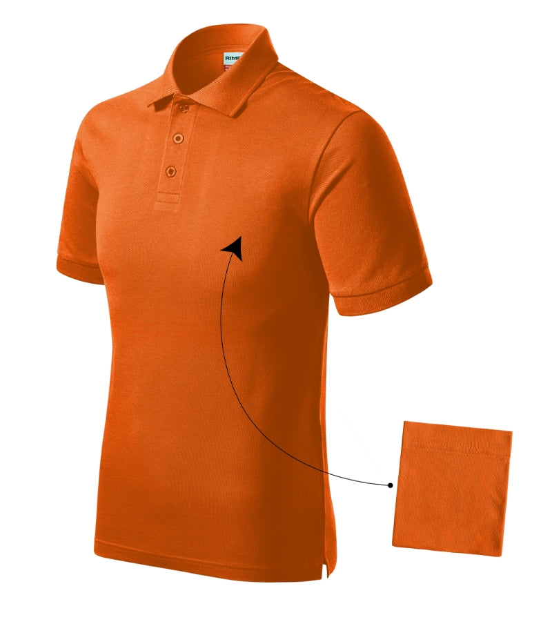 Resist Heavy Polo - orange