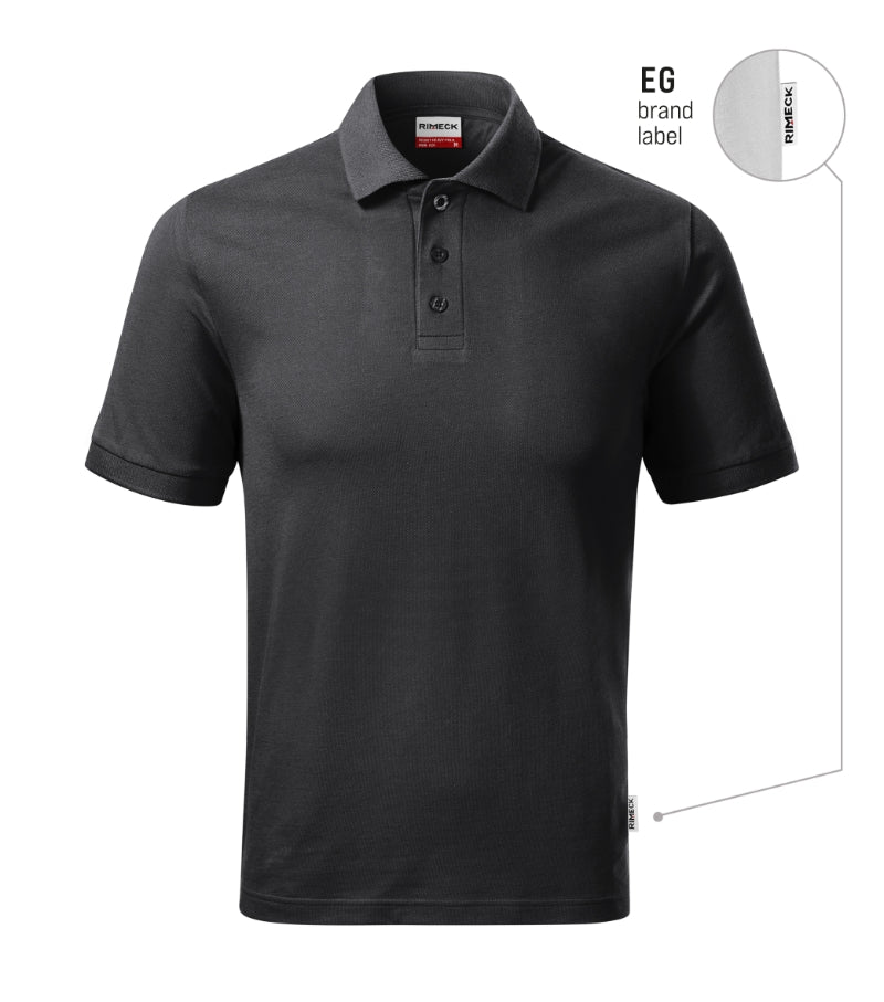Resist Heavy Polo - ebony gray 94 (brand label)