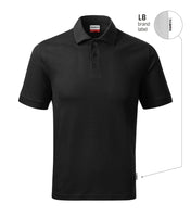 Resist Heavy Polo - black 01 (brand label)