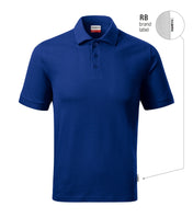 Resist Heavy Polo - royal blue 05 (brand label)