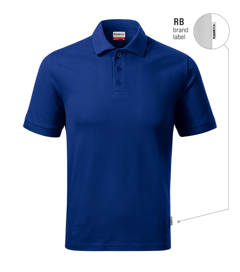 Resist Heavy Polo - royal blue 05 (brand label)
