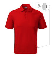 Resist Heavy Polo - red 07 (brand label)