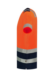 T-Shirt High Vis Bicolor - fluorescent orange