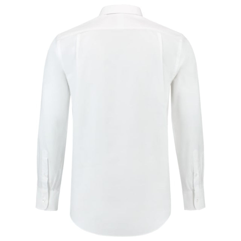 Fitted Stretch Shirt - white