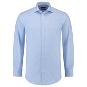 Fitted Stretch Shirt - blue