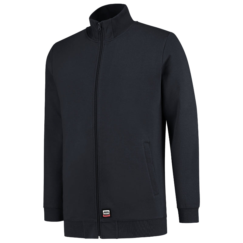 Sweat Jacket Washable 60 °C - navy blue