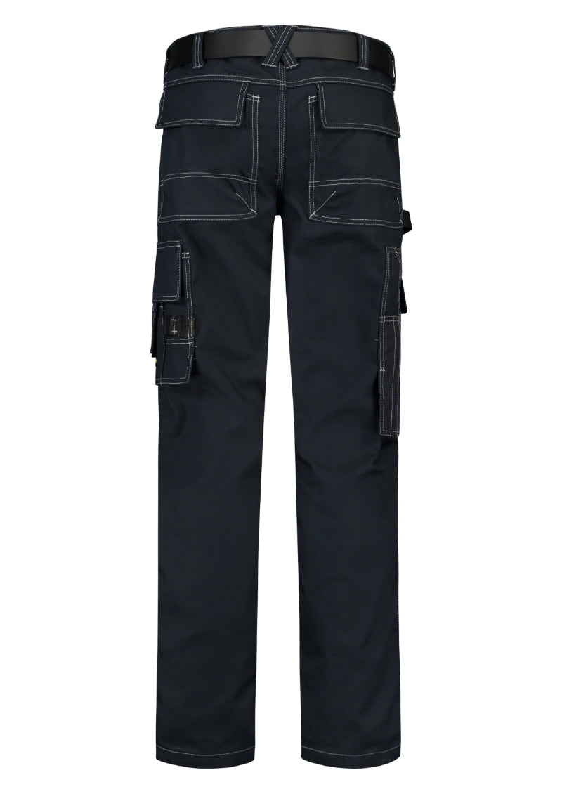 Cordura Canvas Work Pants - navy blue