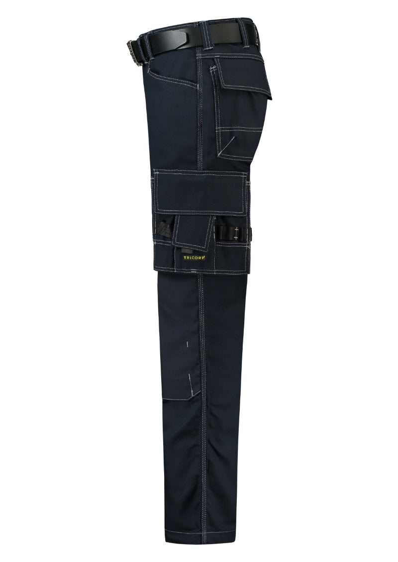 Cordura Canvas Work Pants - navy blue
