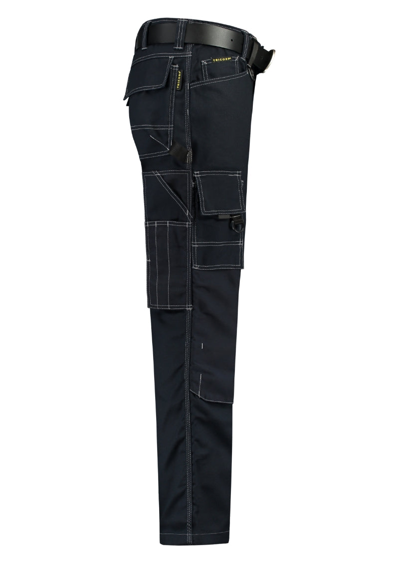 Cordura Canvas Work Pants - navy blue