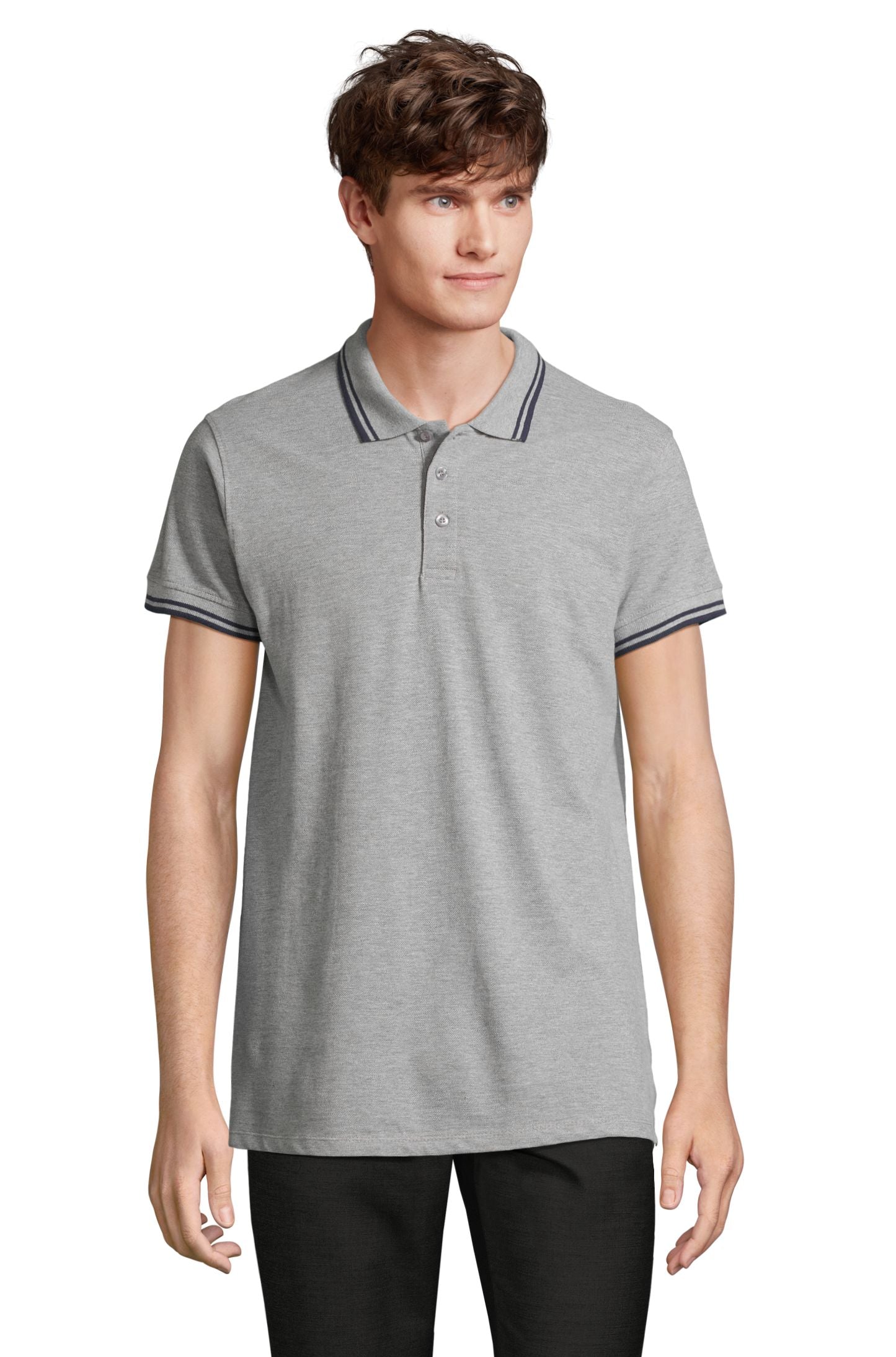 SOL'S PASADENA MEN - Gris / Azul marino