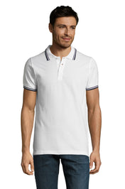 SOL'S PASADENA MEN - Blanco / Azul marino