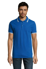 SOL'S PASADENA MEN - Azul royal / Blanco