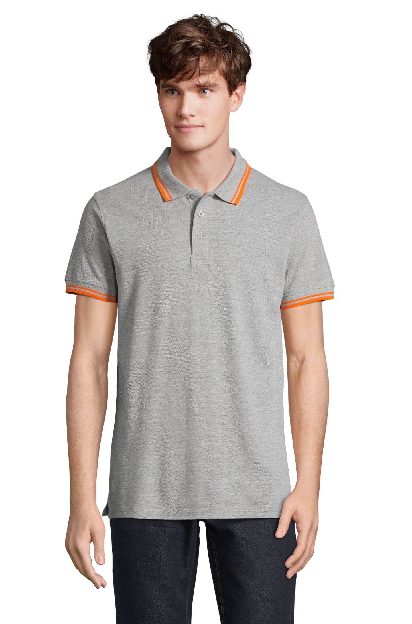 SOL'S PASADENA MEN - Gris mezcla / Naranja