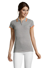 SOL'S PASADENA WOMEN - Gris mezcla / Naranja