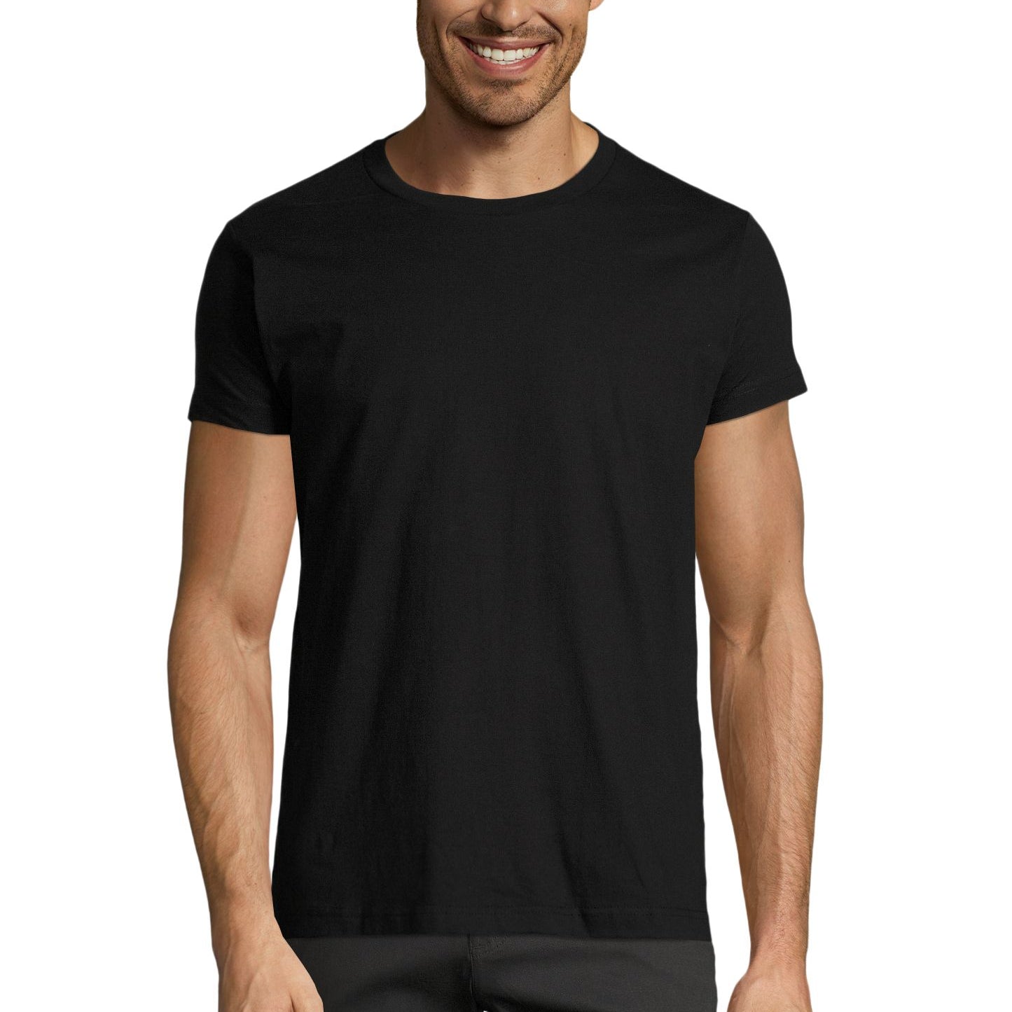 SOL'S Imperial FIT - Negro profundo