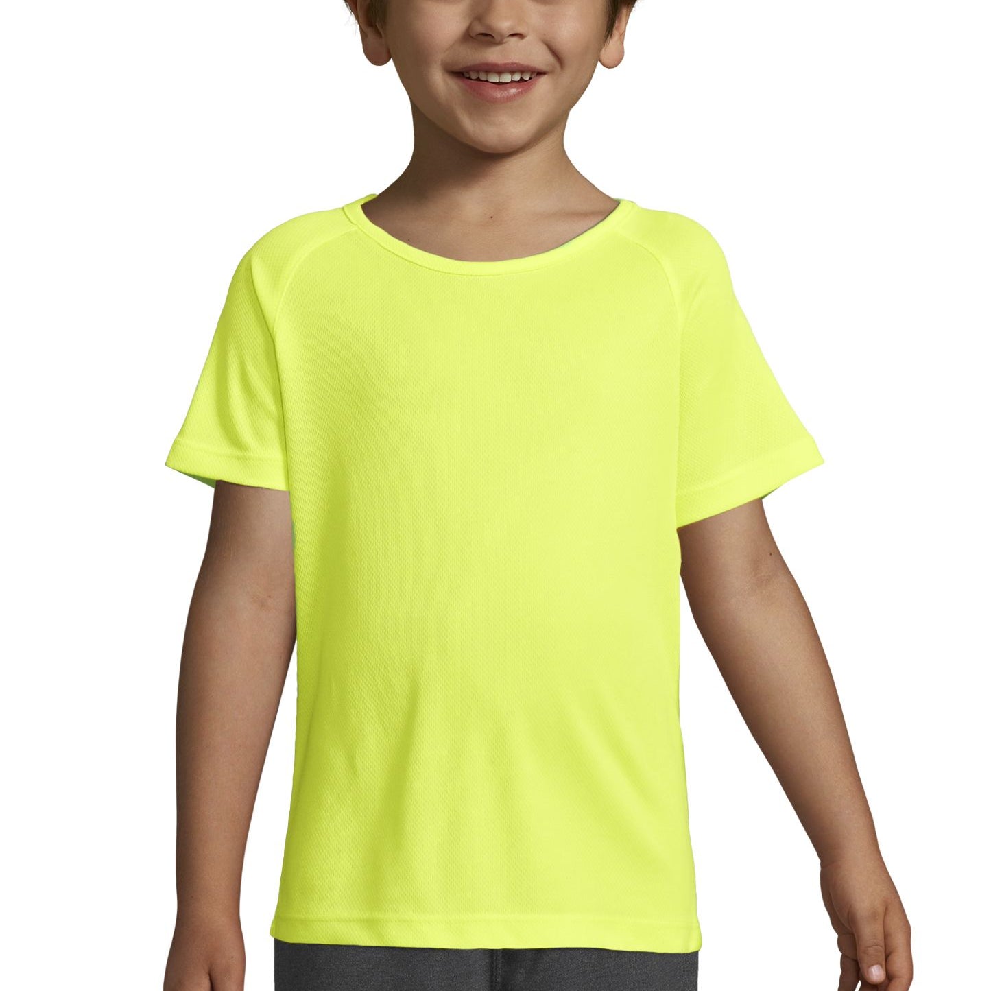 SOL'S SPORTY KIDS - Amarillo Neón