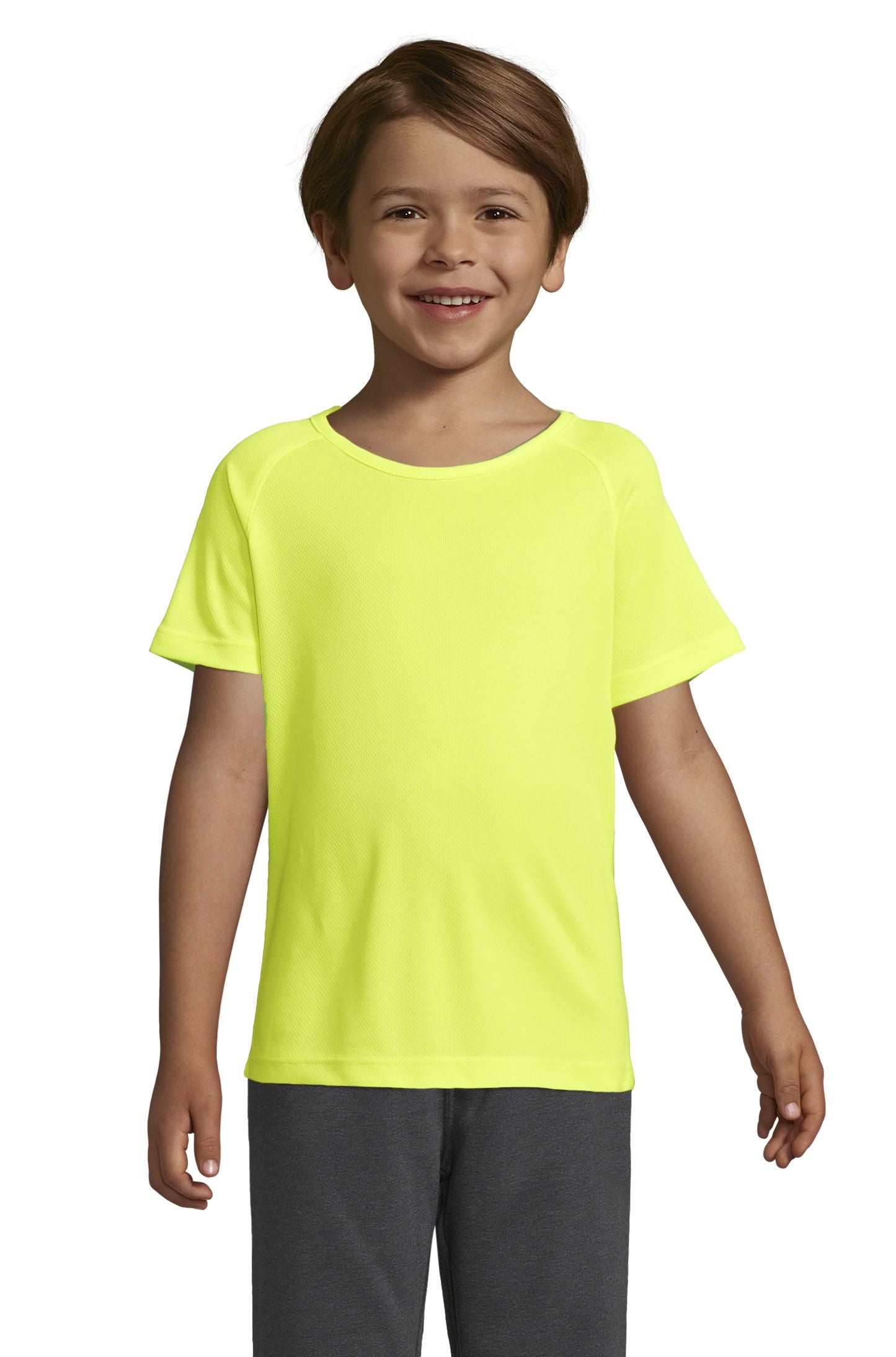 SOL'S SPORTY KIDS - Amarillo Neón
