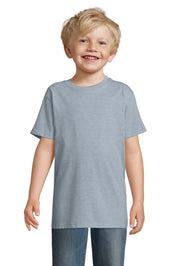 SOL'S REGENT FIT KIDS - Azul cielo jaspeado