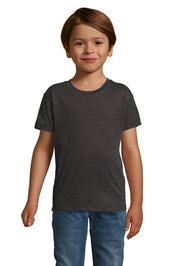 SOL'S REGENT FIT KIDS - Antracita mezcla