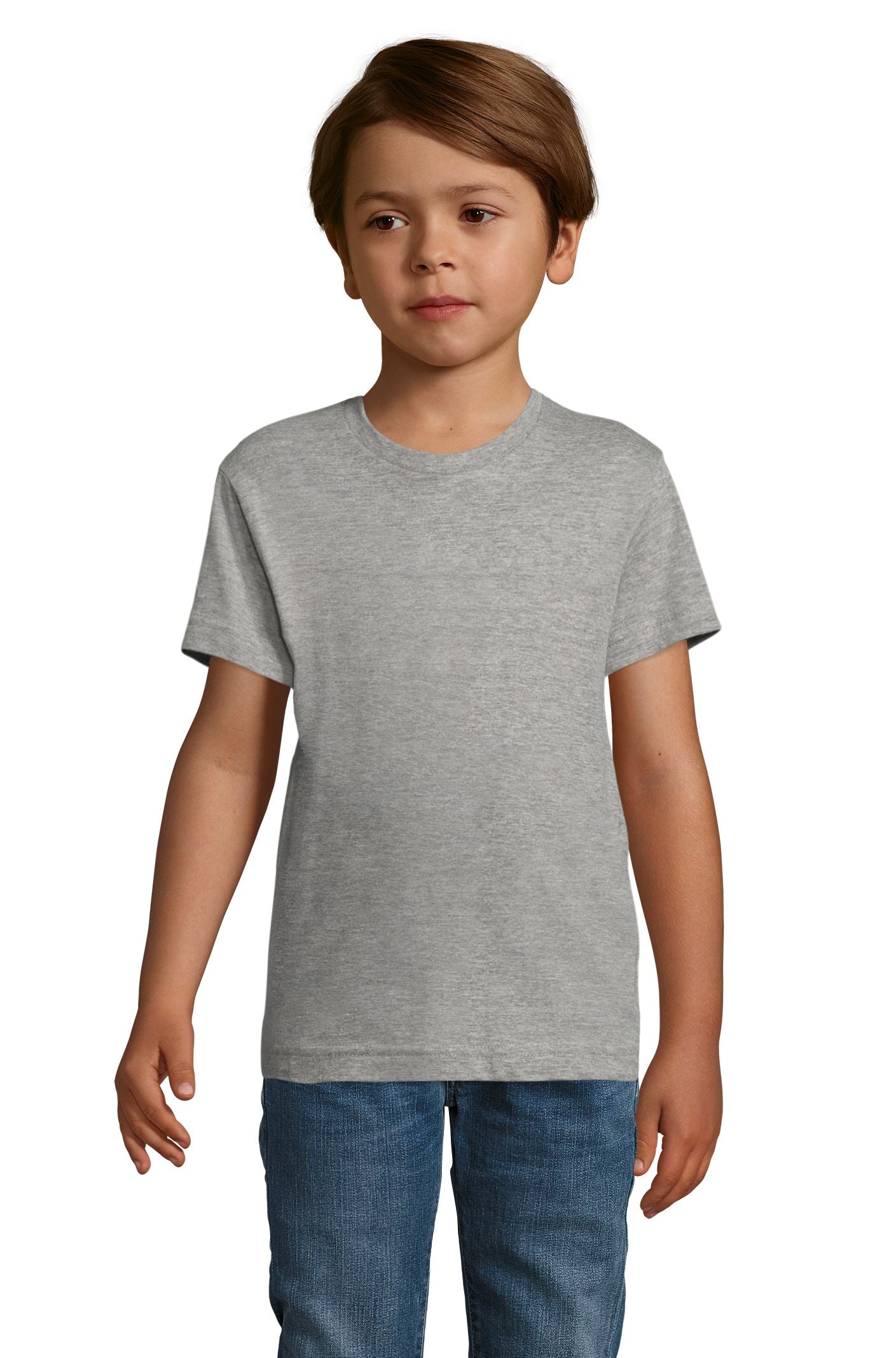 SOL'S REGENT FIT KIDS - Gris mezcla