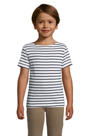 SOL'S MILES KIDS - Blanco / Azul marino