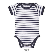 SOL'S MILES BABY - Blanco / Azul marino