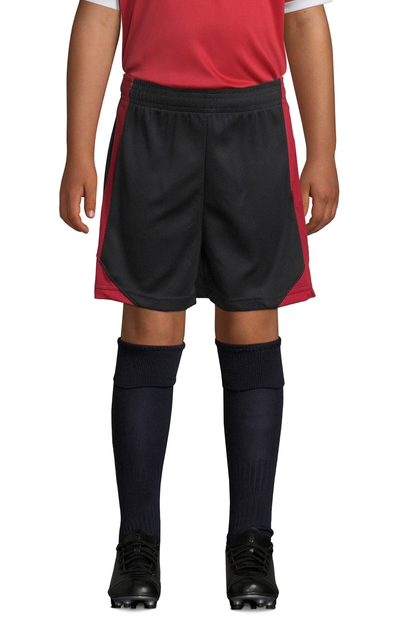SOL'S OLIMPICO KIDS - Negro / Rojo