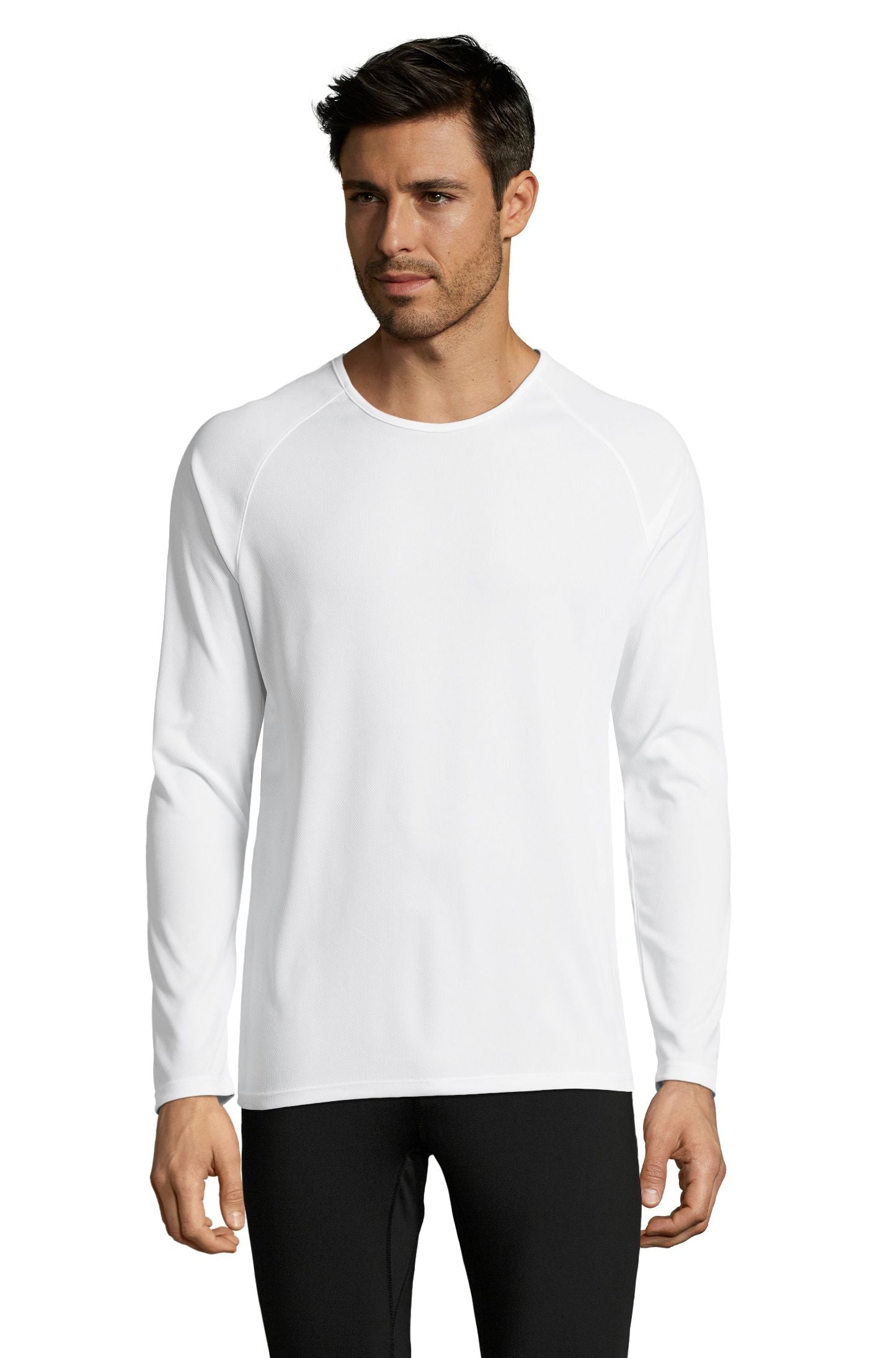 SOL'S SPORTY LSL MEN - Blanco