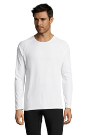 SOL'S SPORTY LSL MEN - Blanco