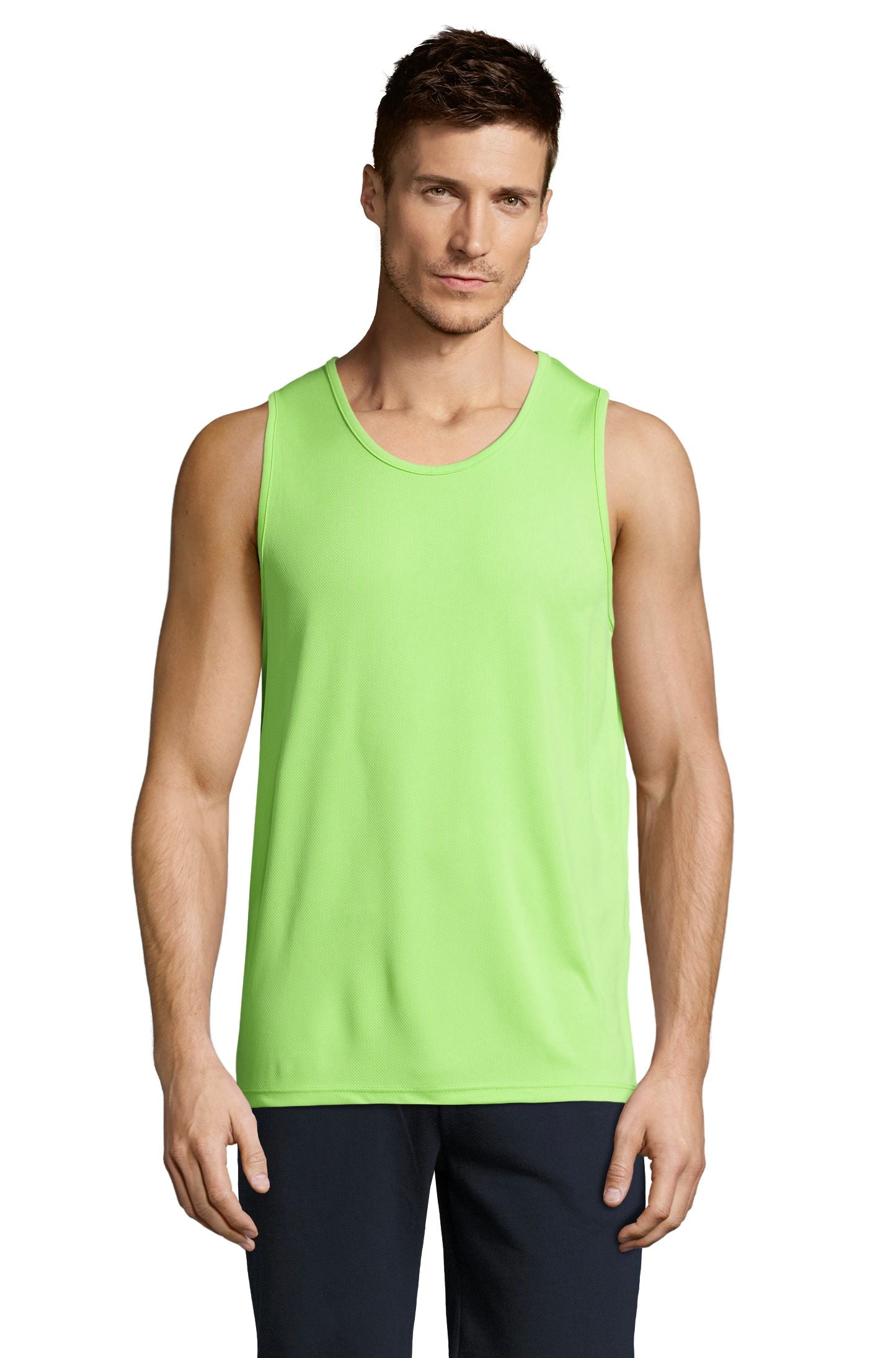SOL'S SPORTY TT MEN - Verde manzana
