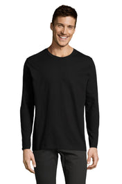 SOL'S Imperial LSL MEN - Negro profundo